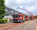 Grote brand in bedrijfsverzamelgebouw