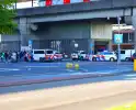 Steekpartij leidt tot grote politie-inzet