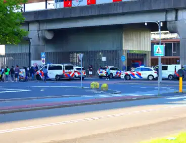 Steekpartij leidt tot grote politie-inzet