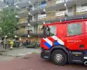 Brandweer ventileert schuren na melding