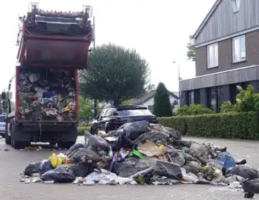 Accu veroorzaakte brand in lading