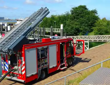 Generatorbrand op patrouillevaartuig