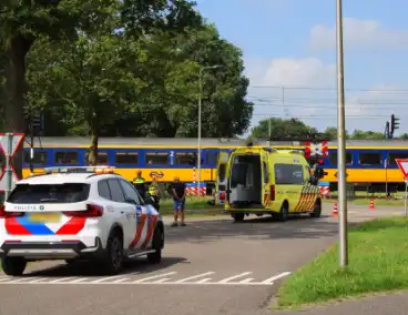 Motorrijder gewond naar ziekenhuis na val