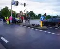 Auto klapt op verkeerslicht
