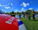 Grote inzet bij waterincident
