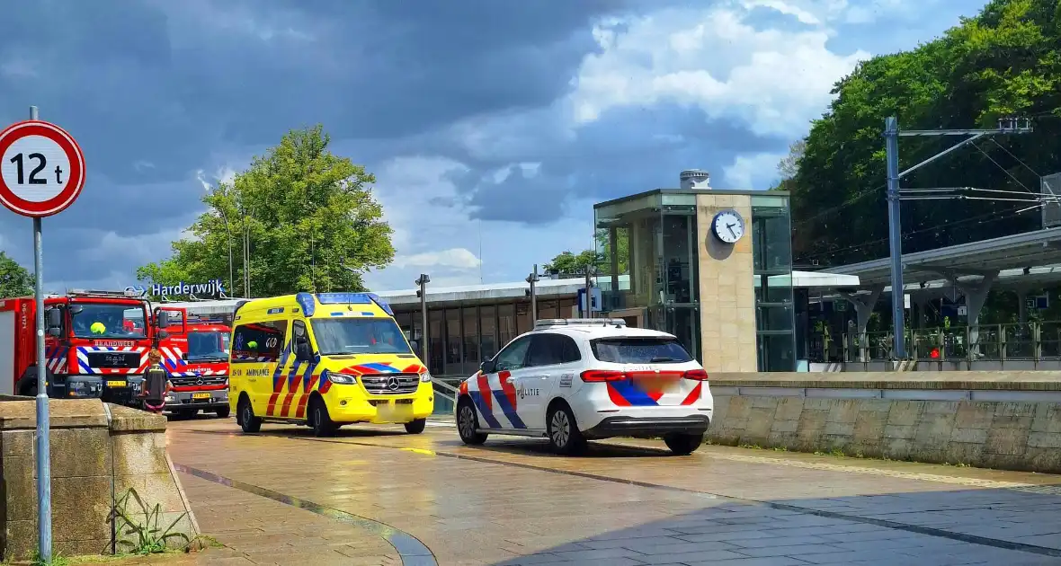 Aanrijding met trein en persoon