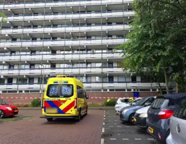 Persoon spoedig naar ziekenhuis