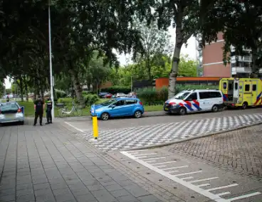 Fietser gewond door voorrangsfout