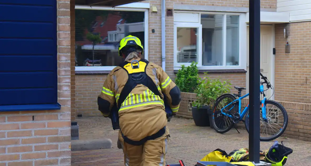 Brandweer redt kat Frenkie van dak - Foto 5