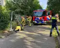 Wederom brand in slooppand
