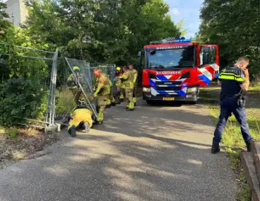 Wederom brand in slooppand