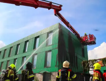 Snelle opschaling voor woningbrand
