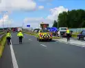 Vrachtwagen ramt matrixborden