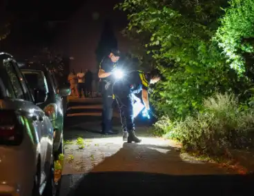 Woningdeuren beschadigd door nachtelijke explosie