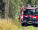 Buitenbrand aan fietspad onder controle