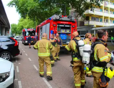 Woningbrand snel geblust