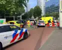 Zwaargewonden na botsing tussen fietser en scooter