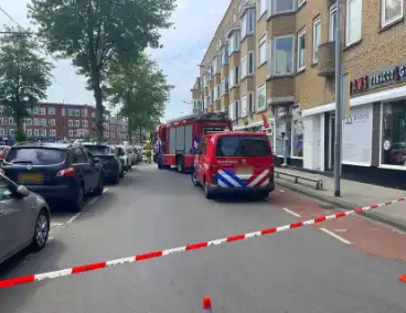 Brandweer bestrijdt incident met gevaarlijke stoffen