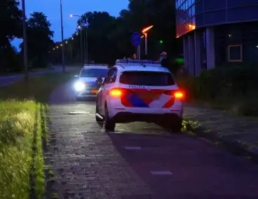 Politie treft baldadige jeugd aan