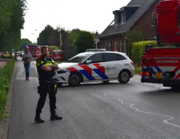 Brand overslag in schuur voorkomen