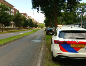 Kop-staartbotsing in de middag