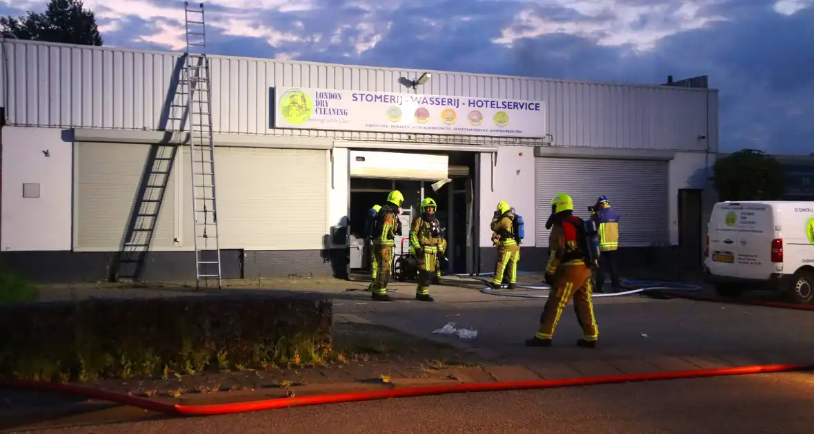 Brand veroorzaakt rookontwikkeling