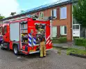 Brand in brievenbus portiekflat