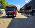 scooter brandt voor bouwmarkt