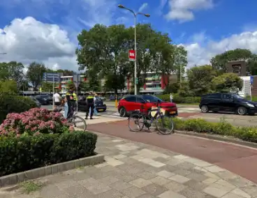 Voorrangsongeluk leidt tot gewonde fietser