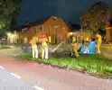 Brandend grofvuil snel geblust