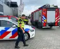 Brand in accucontainer vereist inzet brandweer