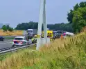 Bestuurder verliest macht over camper