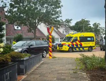 Postbezorger gewond na val