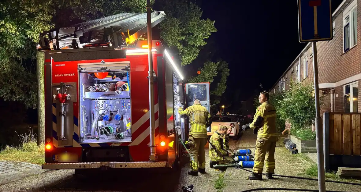 Woning getroffen door tweede explosie