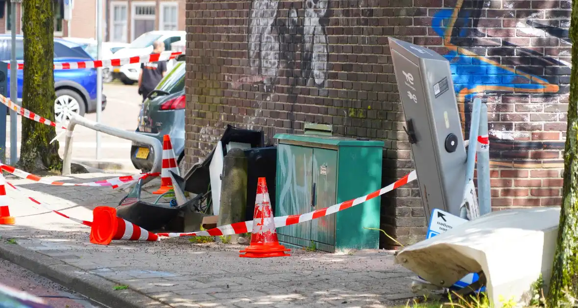 Twee gewonden bij ernstig ongeval