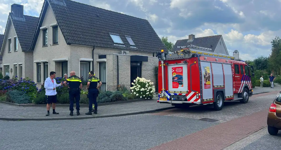 Wasdroger in brand, niemand gewond - Foto 2