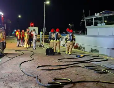 Snelle reactie op brand in machinekamer