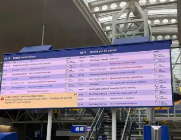 Defecte bovenleiding leidt tot grote vertragingen