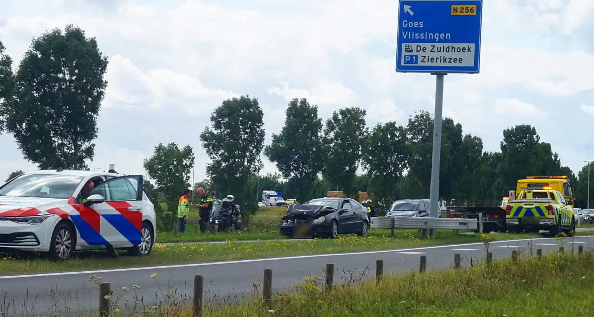 Botsing zorgt voor oponthoud