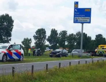 Botsing zorgt voor oponthoud