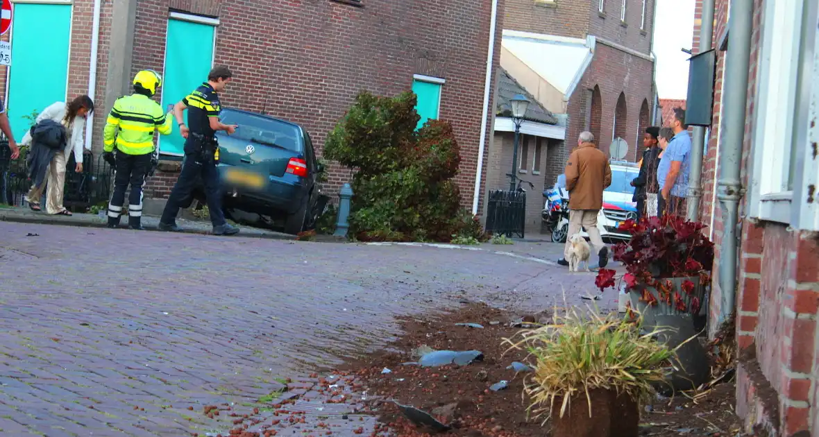 Auto ramt woning