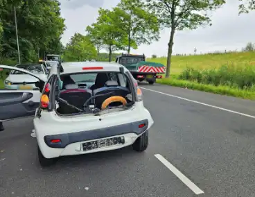 Politie onderzoekt kop-staartbotsing