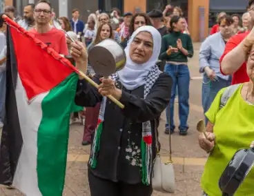 Protest klinkt luid voor Gaza
