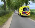 Motorrijder zwaargewond bij botsing met tractor