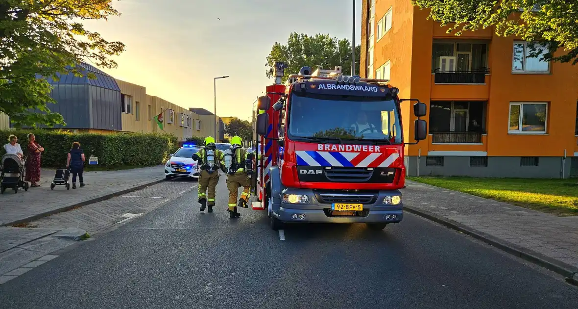 Brandweerinzet om vuur te bestrijden - Foto 3