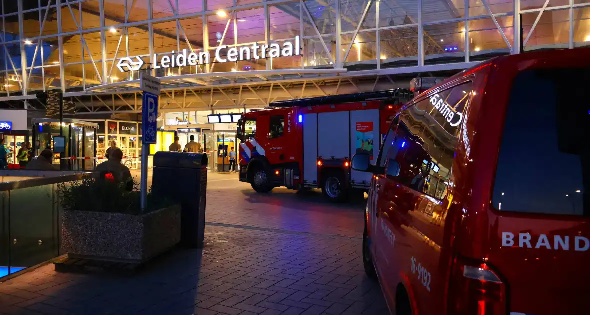 Ongeval met gevaarlijke stoffen in Leiden