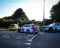 Ongeval tussen motorrijder en fietser leidt tot verwondingen
