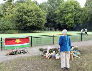 Bloemenzee voor omgekomen tiener