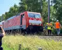 Treinverkeer stil door brand