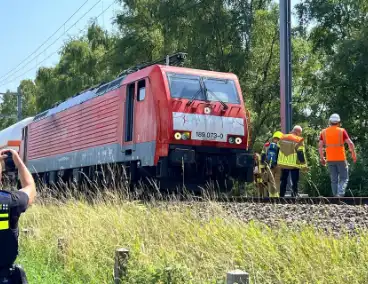 Treinverkeer stil door brand